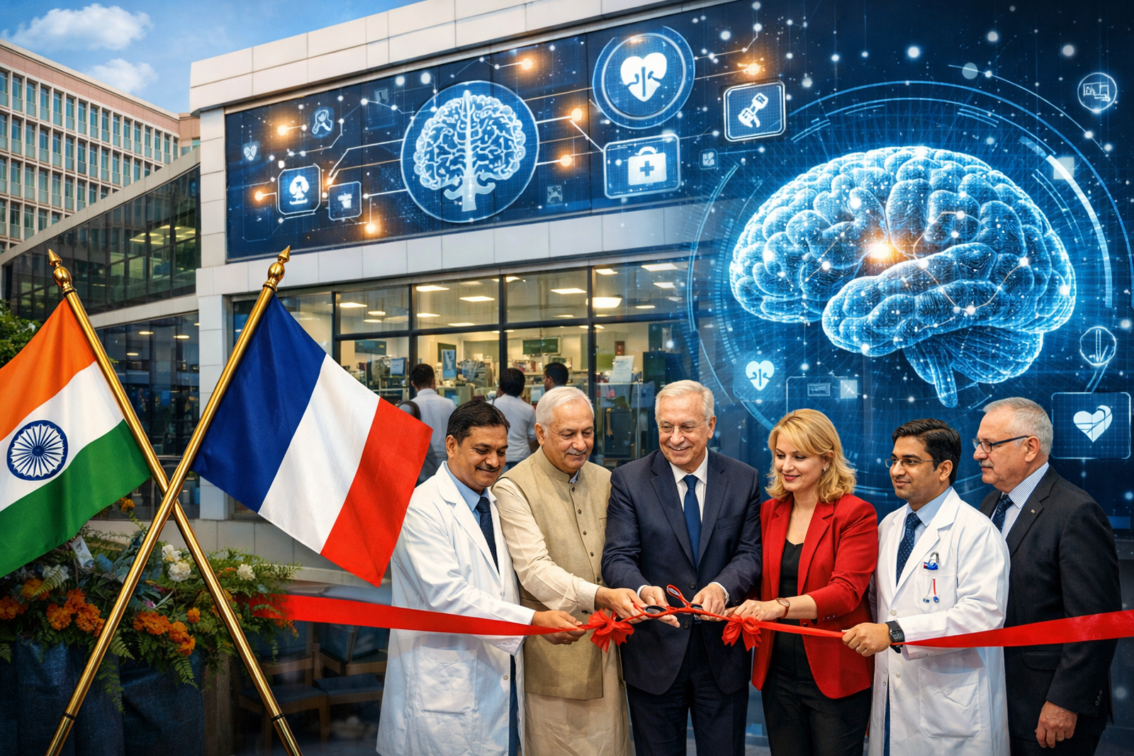 India–France Collaboration Brings Advanced AI Healthcare Centre to AIIMS